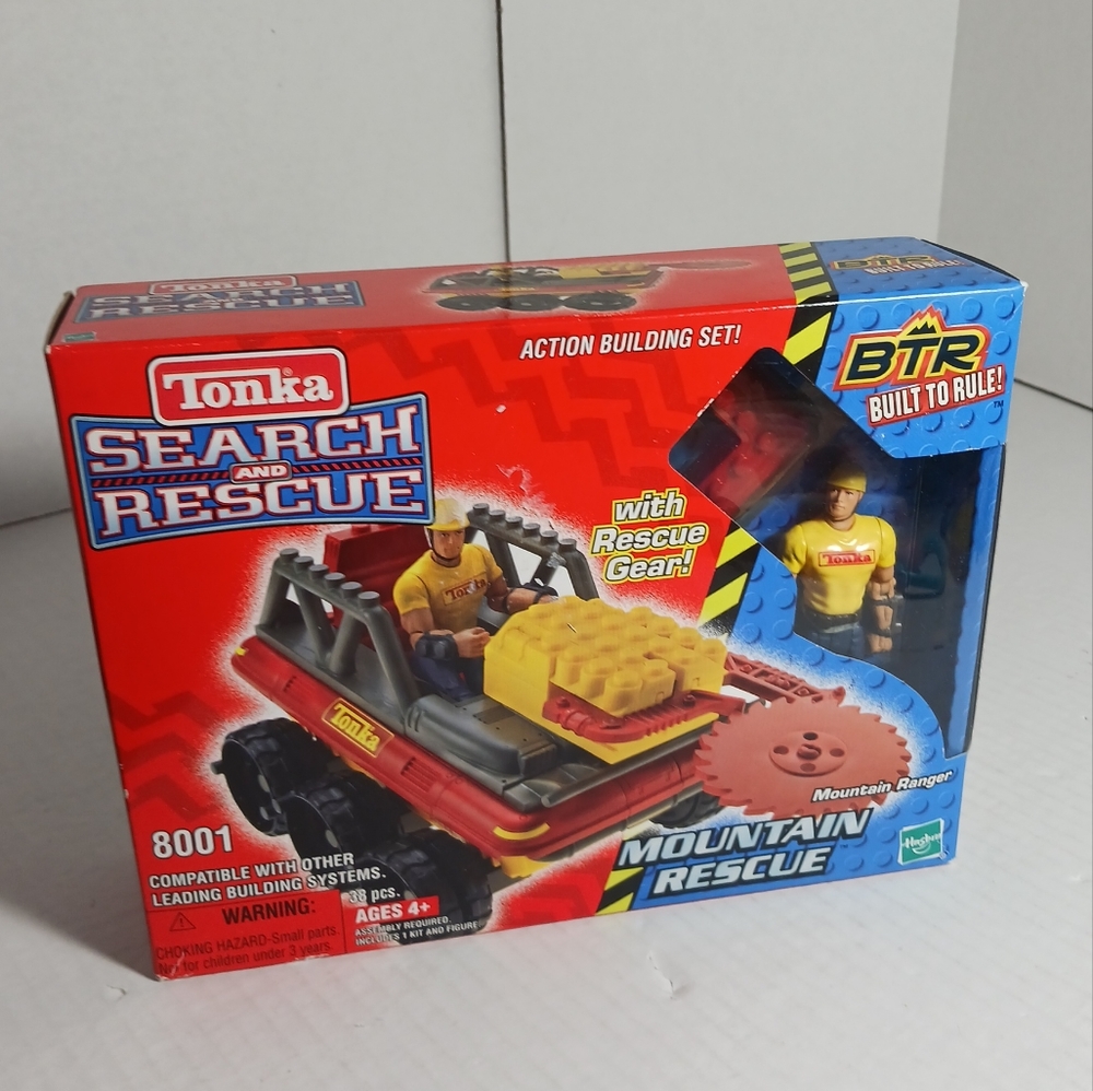 Tonka Search And Rescue Action Building Set 38pcs Hasbro 2003